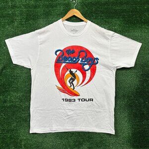 The Beach Boys 983 Tour white T-shirt, size XL